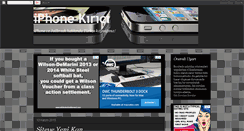 Desktop Screenshot of iphonekirici.blogspot.com