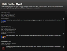 Tablet Screenshot of iloverachelmyatt.blogspot.com