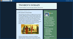 Desktop Screenshot of doubleben.blogspot.com