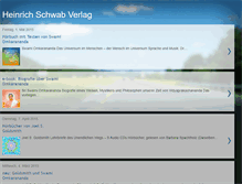 Tablet Screenshot of heinrichschwabverlag.blogspot.com