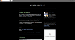 Desktop Screenshot of mundogruyere.blogspot.com