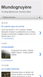 Mobile Screenshot of mundogruyere.blogspot.com