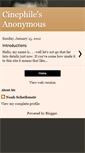 Mobile Screenshot of cinephilesanonymous.blogspot.com