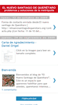Mobile Screenshot of elnuevosantiagodequeretaro.blogspot.com