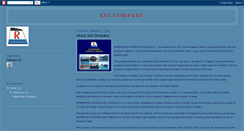 Desktop Screenshot of estcompany.blogspot.com