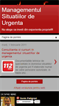 Mobile Screenshot of management-situatii-urgenta.blogspot.com