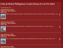 Tablet Screenshot of cebuandboholphilippineshouseandlot.blogspot.com