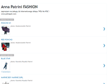 Tablet Screenshot of annapatrini-fashion.blogspot.com