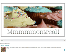 Tablet Screenshot of mmmmmontreal.blogspot.com