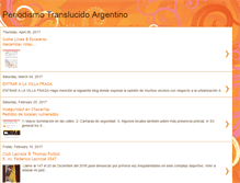 Tablet Screenshot of periodismo-translucido.blogspot.com