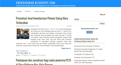 Desktop Screenshot of energikukar.blogspot.com