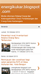 Mobile Screenshot of energikukar.blogspot.com