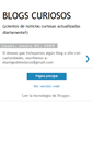 Mobile Screenshot of blogscuriosos.blogspot.com