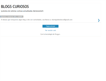 Tablet Screenshot of blogscuriosos.blogspot.com