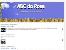 Tablet Screenshot of abcdarose.blogspot.com