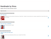 Tablet Screenshot of handmaderaiqa-ilincashop.blogspot.com