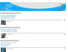Tablet Screenshot of centroclinicodolor.blogspot.com