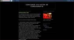 Desktop Screenshot of coreografiaculiacan.blogspot.com