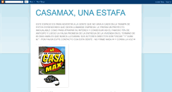 Desktop Screenshot of casamaxroba.blogspot.com
