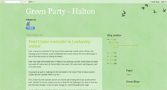 Desktop Screenshot of haltongreens.blogspot.com