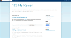 Desktop Screenshot of 123-und-fly.blogspot.com