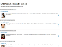 Tablet Screenshot of entertainmentfashionlovers.blogspot.com