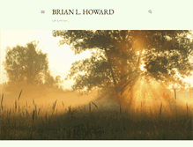 Tablet Screenshot of brianlhoward.blogspot.com