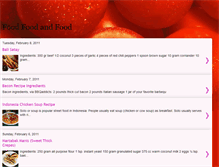Tablet Screenshot of maknyusrecipes.blogspot.com