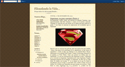 Desktop Screenshot of filosofando-la-vida.blogspot.com