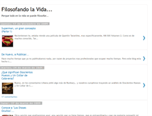 Tablet Screenshot of filosofando-la-vida.blogspot.com