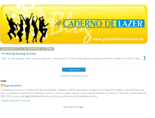 Tablet Screenshot of cadernodelazer.blogspot.com