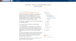 Desktop Screenshot of childdevjobposting.blogspot.com