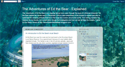 Desktop Screenshot of edthebearproject.blogspot.com