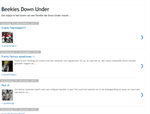 Tablet Screenshot of beekies.blogspot.com