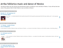 Tablet Screenshot of folkloricomusicdance.blogspot.com