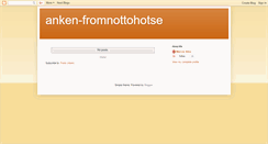 Desktop Screenshot of anken-fromnottohot.blogspot.com