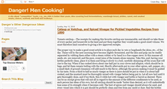 Desktop Screenshot of dangermencooking.blogspot.com