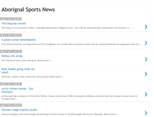 Tablet Screenshot of aboriginalsportsnews.blogspot.com