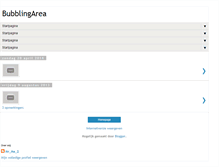 Tablet Screenshot of bubblingarea.blogspot.com