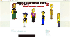 Desktop Screenshot of abersometimesfest.blogspot.com