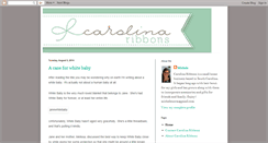 Desktop Screenshot of carolinaribbons.blogspot.com