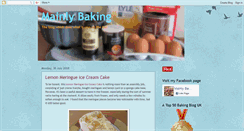 Desktop Screenshot of mainlybaking.blogspot.com