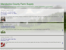 Tablet Screenshot of mendocinocountyfarmsupply.blogspot.com