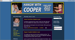 Desktop Screenshot of hanginwithcooper.blogspot.com