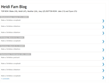 Tablet Screenshot of heidifamblog.blogspot.com