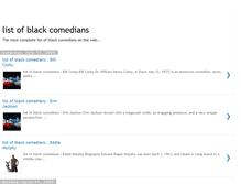 Tablet Screenshot of black-comedians.blogspot.com