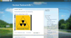 Desktop Screenshot of nuclearradioactivity.blogspot.com