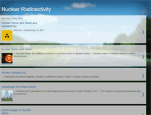 Tablet Screenshot of nuclearradioactivity.blogspot.com