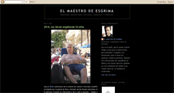 Desktop Screenshot of elmaestrodesgrima.blogspot.com