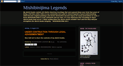 Desktop Screenshot of mishlegends.blogspot.com